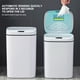 thumbnail image 4 of Monstrate Experiencia plástica de eliminación automática de desechos con manos libres Bote de basura sellado y bloqueado por olores Suministros de limpieza para el hogar Modo dual blanco 14L, 4 of 6