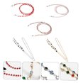 thumbnail image 3 of OUNONA 5 Pcs Chaîne de Lunettes Alliage Rouge Antidérapant pour Femmes Usage Quotidien, 3 of 8