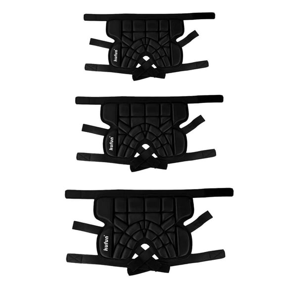DYNWAVECA 3pcs Padded Shorts for Snowboard Skate and Ski Protection for Hip and Tailbone