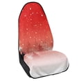 thumbnail image 2 of Chririnla Red Snow Forest Print Terry Cloth Car Seat Cover Waterproof Car Front Car Seat Towel Cover, Soft Prevent Sweat Stains Car Seat Cover Towel Fit for SUVs Vans Vehicle, 2 of 7