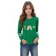 thumbnail image 4 of Blusas y camisas de manga larga con cuello redondo, moda del Día de San Patricio, blusa informal con estampado bonito de manga larga para niños y niñas., 4 of 5