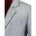 thumbnail image 3 of Wehilion Boys Jacket Slim Fit Kids Wedding Outfit Boys Blazer Up Size 8Y, Gray, 3 of 5