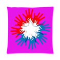 thumbnail image 1 of RYLABLUE America Flag Stars Image Zippée Coussin Housse de Coussin 16x16 Pouces Deux Côtés Impression, 1 of 1