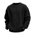 thumbnail image 4 of Rciityk Boys and Toddlers' Crewneck Sweatshirts Solid Color Warm Casual Long Sleeve Pullover Tops for 3-14 Years Old, 4 of 9