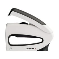 Arrow TruTac Forward-Action Light-Duty Manual Staple Gun, White, Model TT21