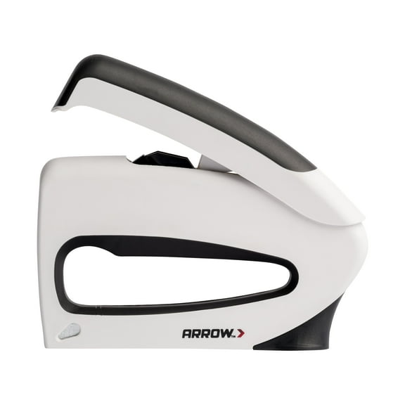 Arrow TruTac Forward-Action Light-Duty Manual Staple Gun, White, Model TT21