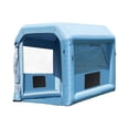 thumbnail image 4 of Inflatable Paint Booth, 9.8 x 8.2 x 8.2 ft Inflatable Spray Booth, with 550W Powerful Blower and Air Filter System, Portable Car Paint Booth for Motorcycle, Bicycle, Small Furniture Painting, 4 of 6