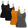 thumbnail image 1 of Set 4 Blusas Mujer Tirantes Unitalla Casual Blusa Crop Top Dama, 1 of 5