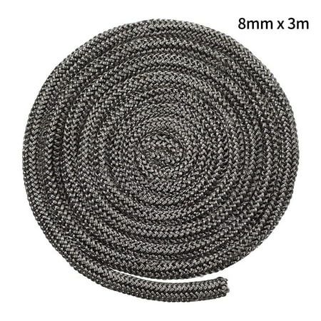 

BCLONG Black Stove/Fire Rope Wood Burning Stove Length Log Burner Door Seal