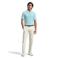 thumbnail image 2 of Ben Hogan Men's & Big Men's Performance Mini Geometric Print Short Sleeve Golf Polo Shirt, Sizes S-5XL, 2 of 7