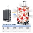 thumbnail image 6 of Balery Luggage Cover Cute Mushroom Print Suitcase Covers for Luggage Elastic Washable Suitcase Protector Fits 18-32 Inch Luggage-Medium, 6 of 9