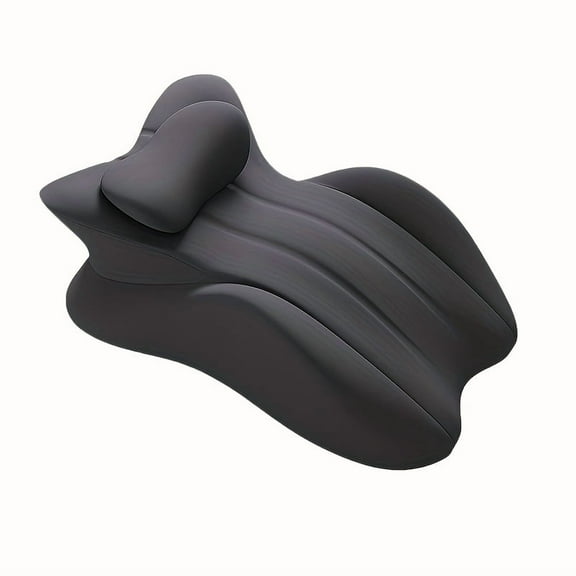 2-in-1 Dual-Size Pillow - Multi-Position Ergonomic Support for Bed, Sofa & Office (Breathable Contour Design)
