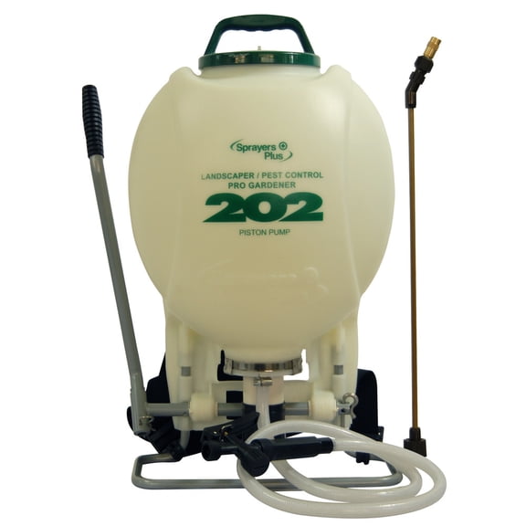 Sprayers Plus 202 4 Gallon Pro Gardener Backpack Sprayer w/ External Piston Pump