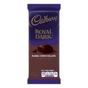 Cadbury, Royal Dark Chocolate Candy Bar Box, 3.5 Oz., 14 Ct.