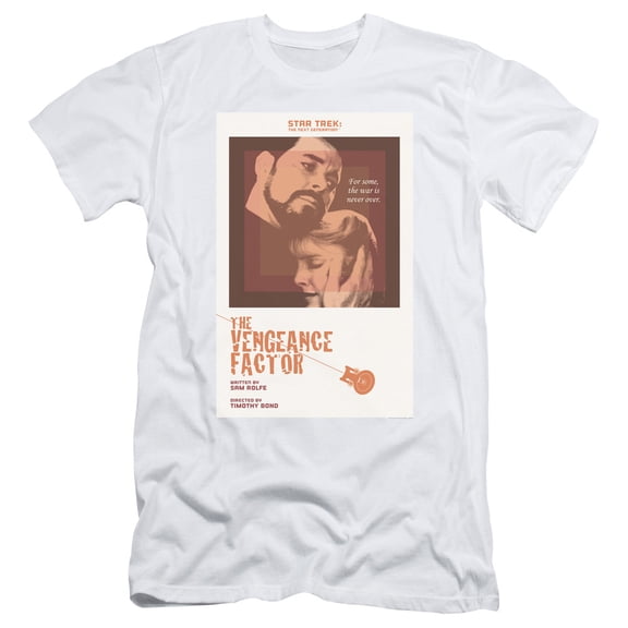 Star Trek Tng Season 3 Episode 9 Adult 30/1 T-Shirt White