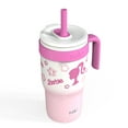 thumbnail image 2 of Zak Designs 18oz Barbie Kids Straw Handle Tumbler, Stainless Steel Vacuum Insulated Cruiser Tumbler with Silicone Straw Utilizing Leak-Proof Valve, Travel Straw Tumbler with Handle, 2 of 3