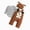 Black, variant on Caqnni 0-3 Months Unisex Baby Boys Romper Suit Bodysuit Overalls Warm Cartoon Print Boy Suit Winter Fall One-Piece Jumpsuit,A105-Brown