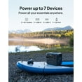thumbnail image 3 of BLUETTI AC70 Portable Solar Generator, 768Wh LiFePO4 Power Station,80% Charge in 45 Mins, 1000W Rated Power (2000W Lifting Power) for Camping, Hiking, Home Backup, 3 of 9