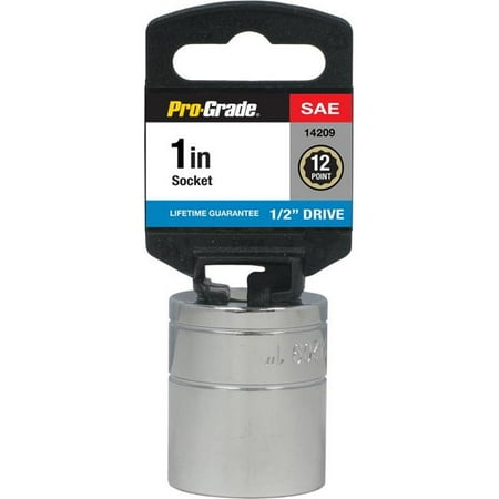 

Pro-Grade 14209 0.5 Drive x 1 in. 12 Point Socket