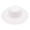 White, variant on Retro Ladies Hat Big Wide Brim Fedora Hat Pure Color Derby Wedding Jazz Hat Prom Party Commuting Flat Top Felt Hat