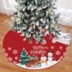 thumbnail image 5 of New Christmas Tree Skirt Crafts Apron Base Set Christmas Supplies Ornaments Decorations, 5 of 6