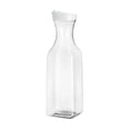 thumbnail image 1 of Classic Kitchen Accessories, 1 5L Square Water Carafe Top Lid Juice Containers Clear Pitcher Leakproof Iced Tea Juice Water Jug for Home Bar Kitchen Restaurant, 1 of 5
