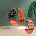 thumbnail image 4 of 22mm Silicone Quick Release Watch Strap Band Compatible Garmin Fenix 6 5, 4 of 5