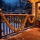 thumbnail image 1 of Adornos navideños con cintas multicolor | Guirnalda de espumillón de plástico de 200 cm para barandillas de árbol, pared y chimenea | Decoración DIY para fiestas navideñas, 1 of 5