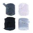 thumbnail image 4 of Abbracc 4 Pieces Chiffon Silk Ribbon, 5 Yards, Handmade for Decorations, Gifts, Wrapping blue, 4 of 7