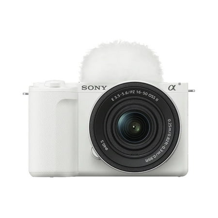 Sony - Alpha ZVE10 II: APS-C Content Creators’ Camera Kit - White
