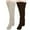 Brun-C, variante sur Penkiiy Chaussettes Duveteuses au-Dessus du Genou, Pantoufles en Peluche, Bas Longs et Poilus, Chauffe-Jambes Longs, Chaussettes d'Hiver pour la Maison et le Sommeil, Bleu