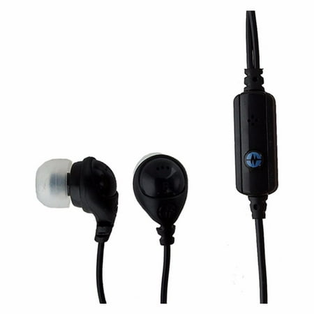 Universal 2.5mm Wired In-Ear Headphones Headset with In-Line Microphone - (Best Wired Headset With Microphone For Cell Phone)