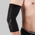 thumbnail image 4 of shenmeida 1 Pair Elbow Brace Compression Sleeve, Arm Support Sleeves Forearm Pain Relief Pads Braces for Tendonitis, Tennis & Golfers Elbow Treatment, Arthritis, Workout, Weight lifting, 4 of 8