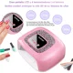 thumbnail image 2 of Lámpara Uv/Led Para Uñas 48W: Curado Rápido, 3 Modos De Tiempo, Protección Anti-Uv, Ideal Para Uso En Casa Y Salones, 2 of 6