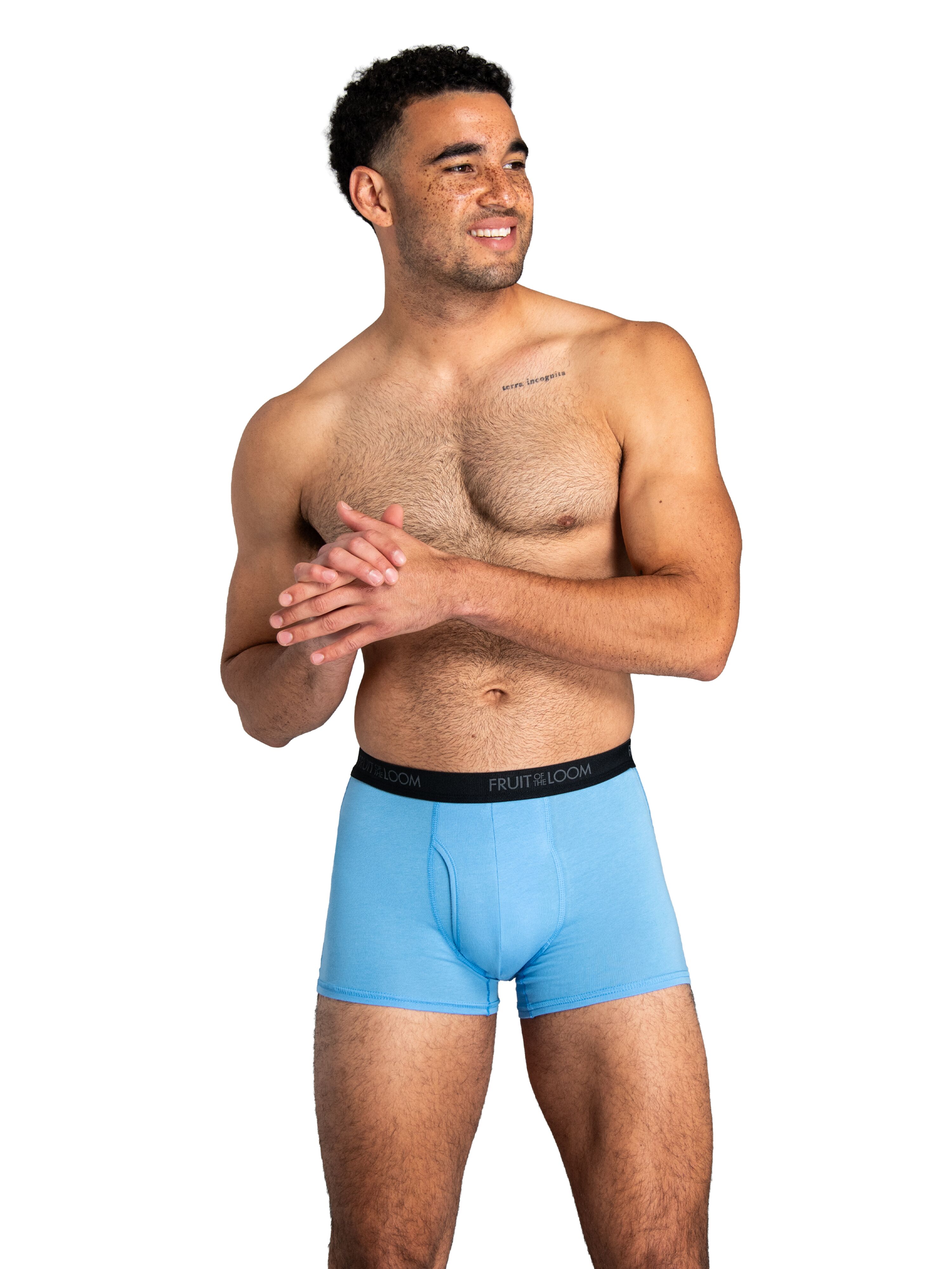 Fruit of the Loom Men's Cotton Stretch Trunk Underwear, 6-Pack photo 2