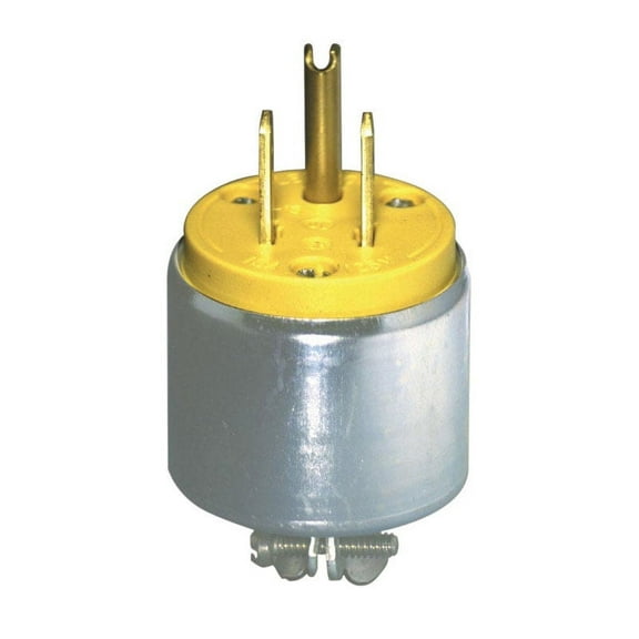 Do it 15A 125V 3-Wire 2-Pole Armored Cord Plug C30-515PA-000