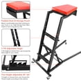 thumbnail image 4 of Juiluna High Top Adjustable Automotive Engine Creeper,Thick Padded Deck Foldable Topside Creeper 400 lbs Capacity for Home Garage, Workshop Repair Maintenance, 4 of 6