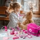 thumbnail image 5 of Kit médico EFO SHM para niños y niñas de 3 a 5 años con estetoscopio, 5 of 7