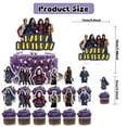 thumbnail image 4 of 44 PCS For Descendants Movie Themed Party Decorations and Favors Set – Banner, 18 Balloons and 25 Cupcake Toppers for Celebration Birthday Parties Supplies, 4 of 5