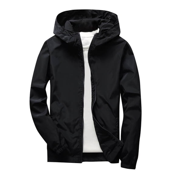 Boys Rain Jacket Girls Fall Winter Warm Parka Coat Waterproof Hooded Raincoats for Boy Lightweight Windbreaker Jacket Uniform