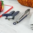thumbnail image 2 of Oster Bluemarine 2 Piece Stainless Steel Can Opener and Tongs Set in Navy Blue, 2 of 2