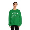 thumbnail image 3 of Believe - Christmas design Unisex Heavy Blend™ Crewneck Sweatshirt, 3 of 4