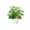 B, variant on Artificial Green Potted Plants Simulation Small Faux Plant with Pot Decorative Plastic Greenery for Home Office Desk Tabletop Living Room Hotel Lobby Decoration