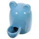 thumbnail image 4 of Comedero automático de cerámica para mascotas pequeñas, con orejas de gato de dibujos animados, de 100 ml, bebedero para hámsteres, conejos y dispensador de agua (azul), 4 of 7