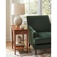 thumbnail image 4 of Solid Bamboo Recliner Table with Drawer Mahogany, 4 of 7