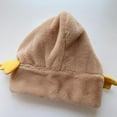 thumbnail image 5 of HUANBAI Toddler Kids Baby Girls Boys Animal Soft Warm Thick Hat Kids Winter Hat With Fleece Cap One Size, 5 of 7