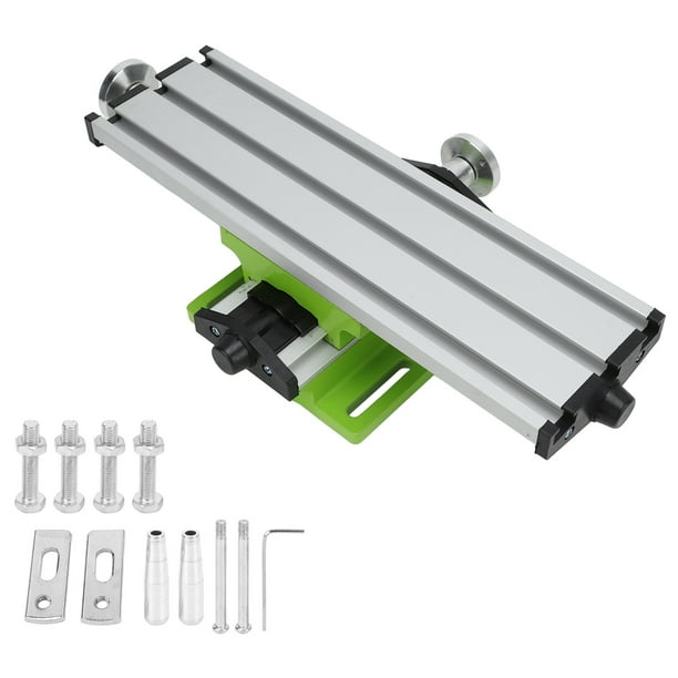 Mini mesa deslizante de perforación, mesa deslizante cruzada, mini banco compuesto alto, mesa de fresado multifunción, durabilidad extendida