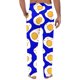 thumbnail image 5 of Pantalones largos para hombre con estampado de cintura elástica y bolsillo con cordón, pantalones largos de poliéster para hombre, 5 of 5