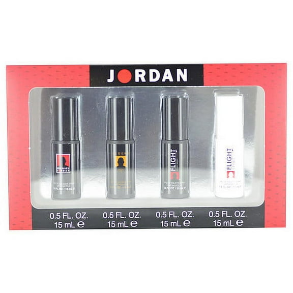 Michael Jordan For Men 4 Pcs Travel Set - 0.5 oz (15 ml)