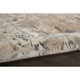 thumbnail image 4 of Nourison Concerto Beige/Grey 2'2" x 12' Area Rug, Abstract, Distressed, Bed Room, Living Room, Dining Room, Kitchen, Easy Cleaning, Non Shedding,, 4 of 7